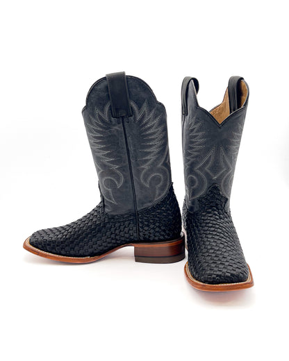 Cowboy Boot Basket Weave Petatillo