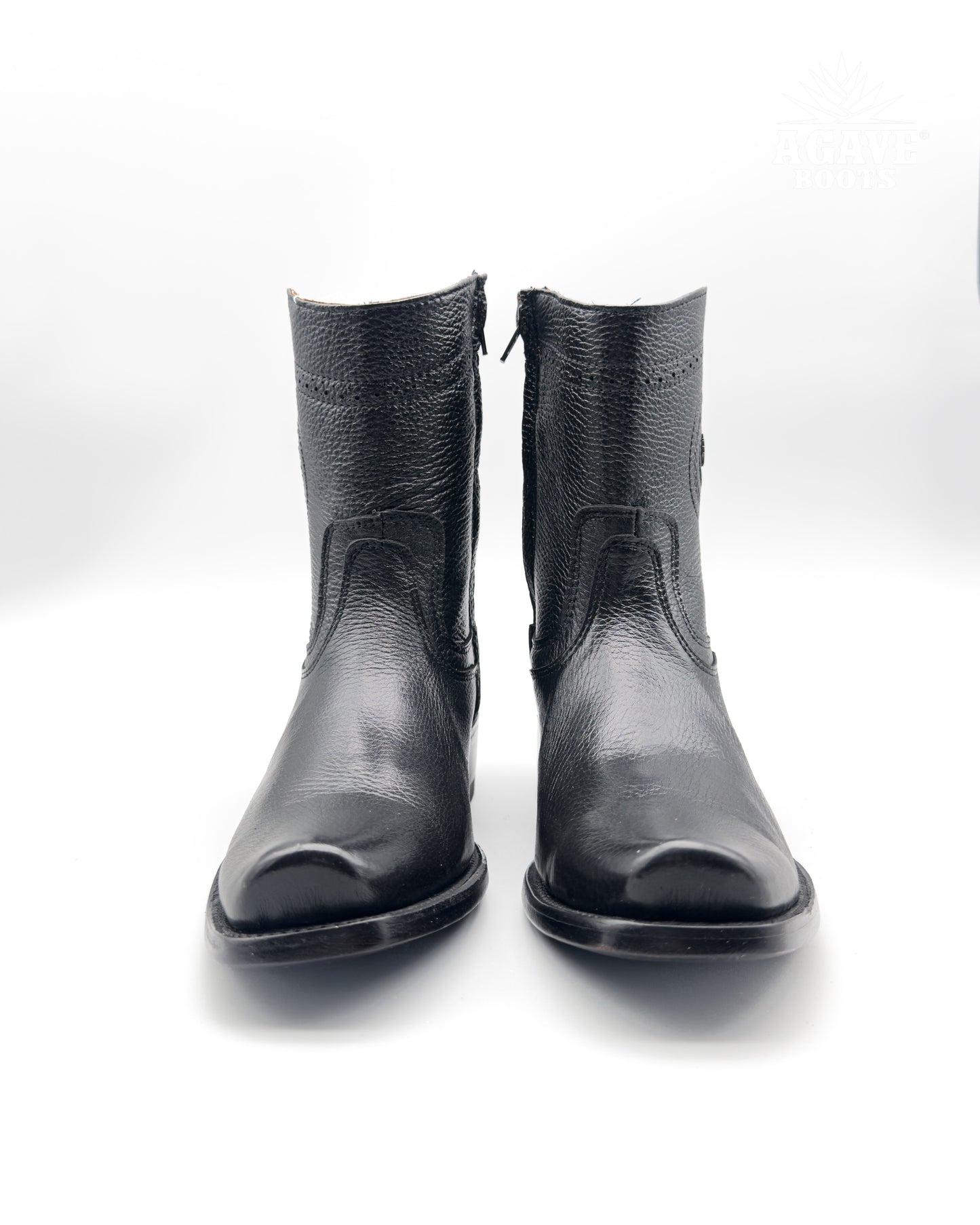 Cowboy Boot Black Deer