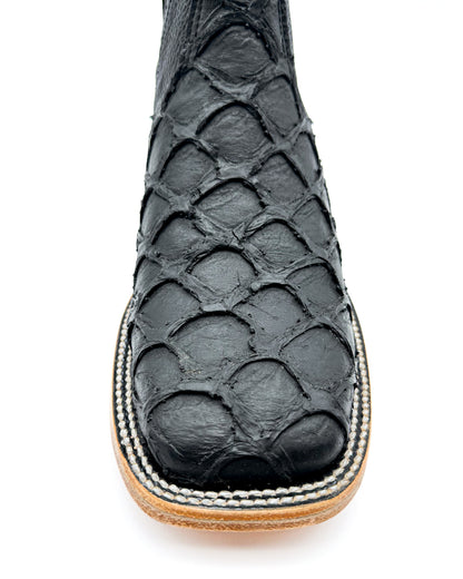 Ankle Boot Bass Pirarucu Black