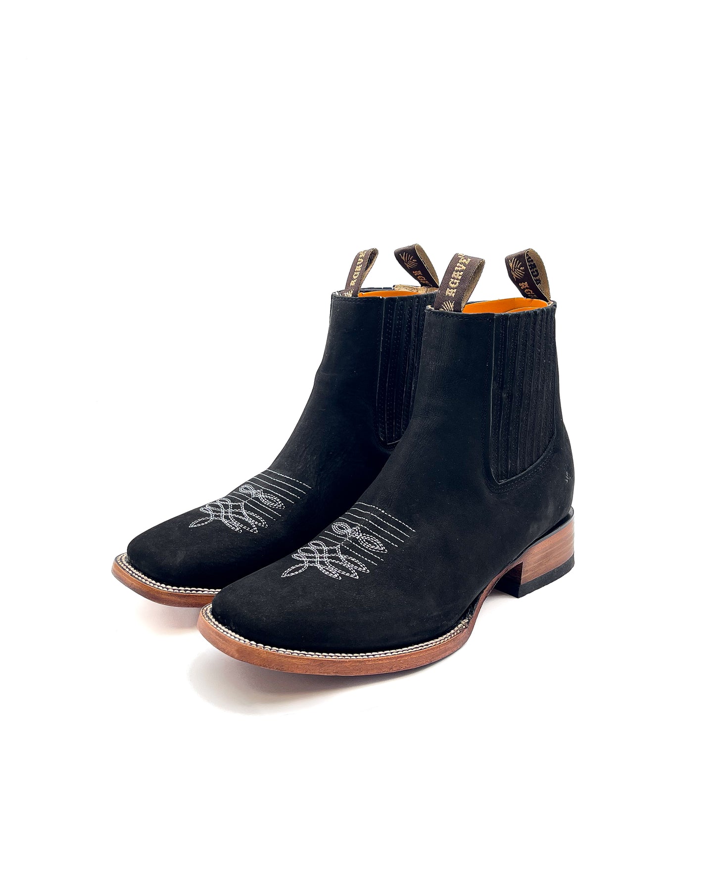 BOTIN / ANKLE BOOT / CHELSEA BOOT BLACK | MEN SQUARE TOE WESTERN BOTIN
