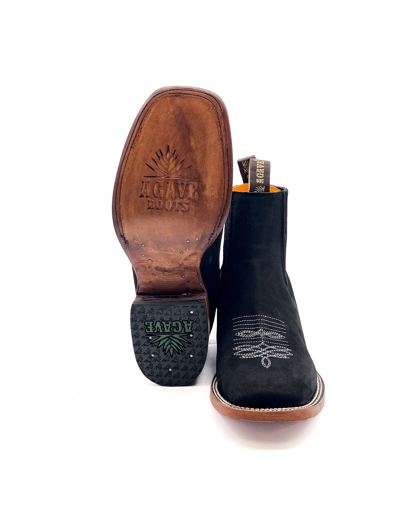 BOTIN / ANKLE BOOT / CHELSEA BOOT BLACK | MEN SQUARE TOE WESTERN BOTIN