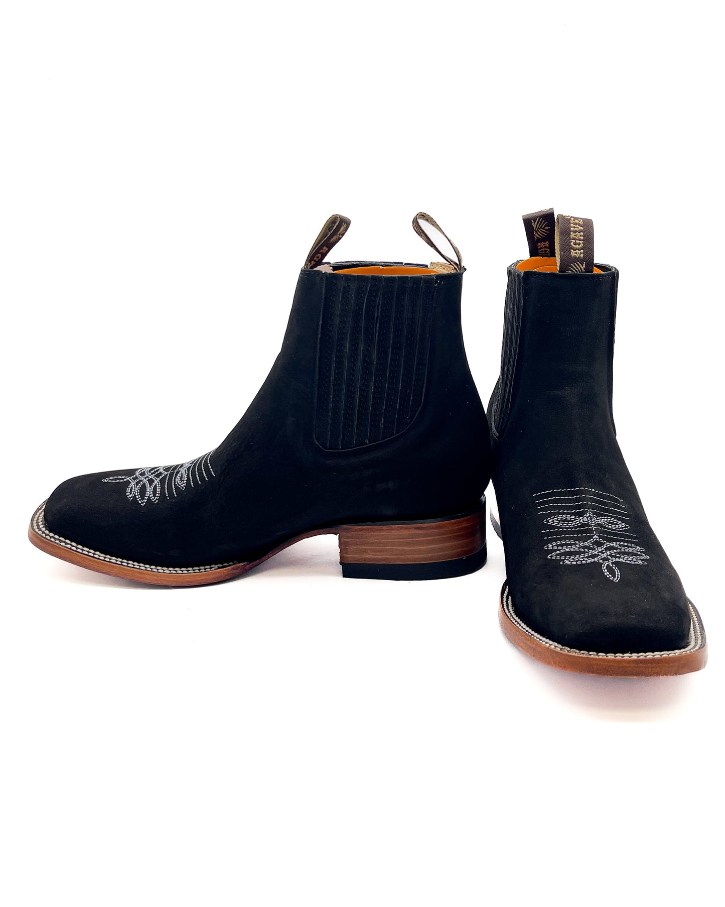 BOTIN / ANKLE BOOT / CHELSEA BOOT BLACK | MEN SQUARE TOE WESTERN BOTIN