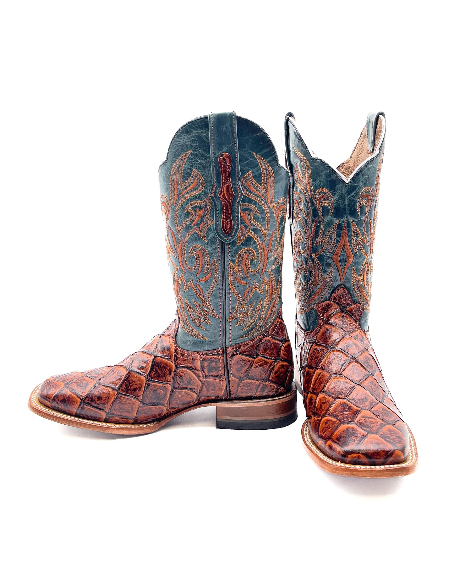 Cowboy Boot Bass Cognac