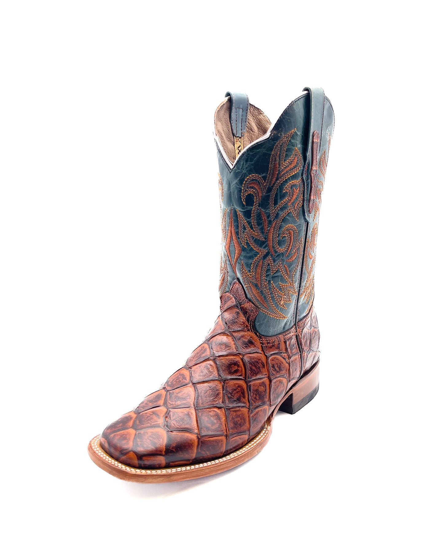 Cowboy Boot Bass Cognac