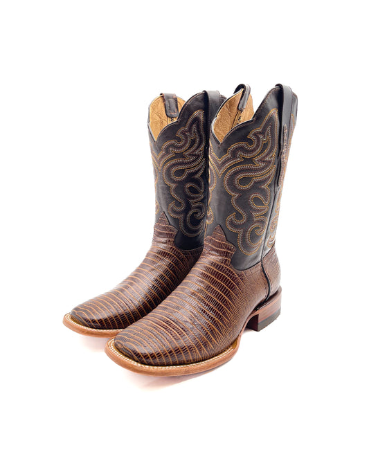 Cowboy Boot Lizard Honey