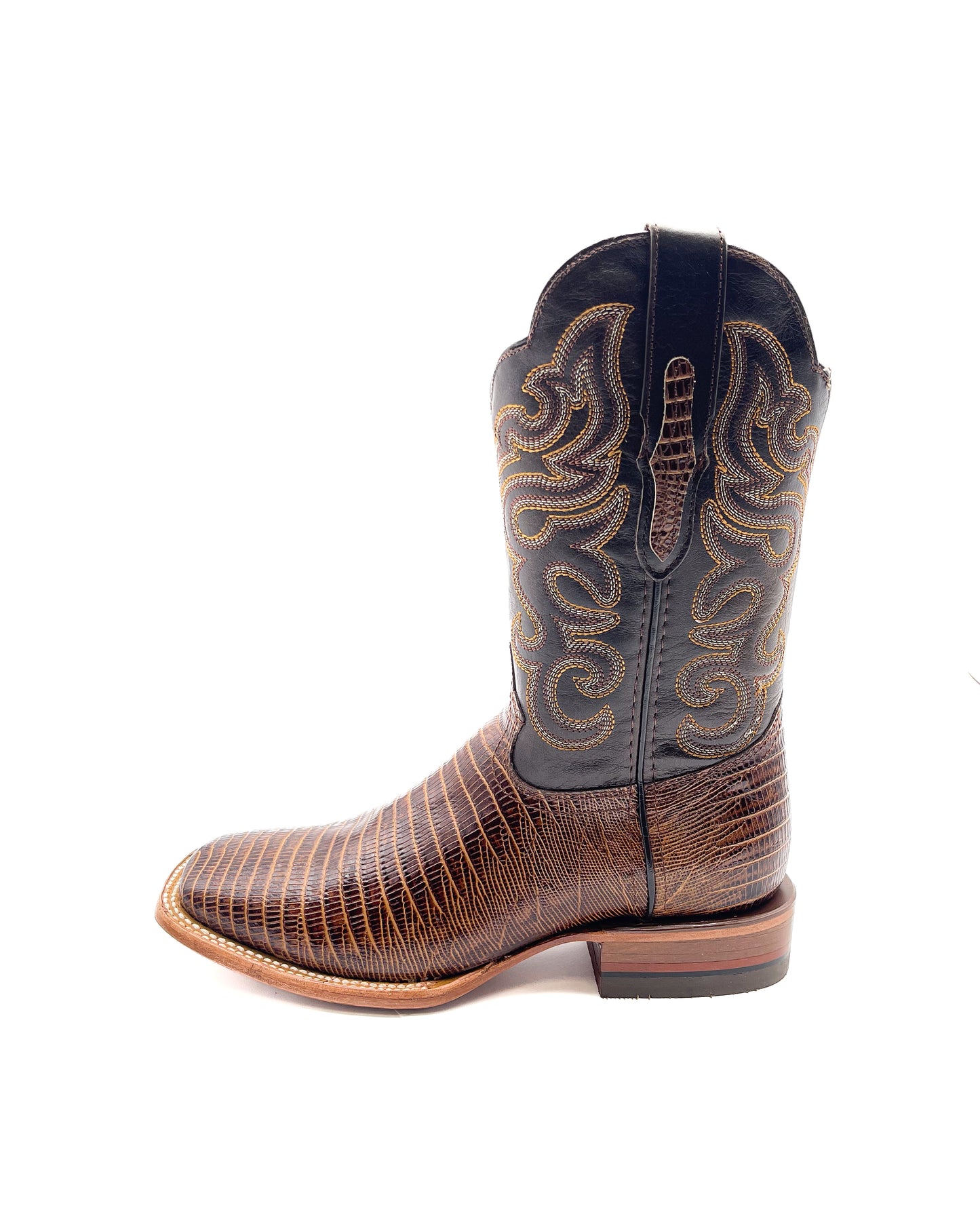 Cowboy Boot Lizard Honey