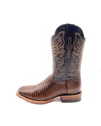 Cowboy Boot Lizard Honey