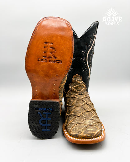 Cowboy Boot Rustic Brown Bass