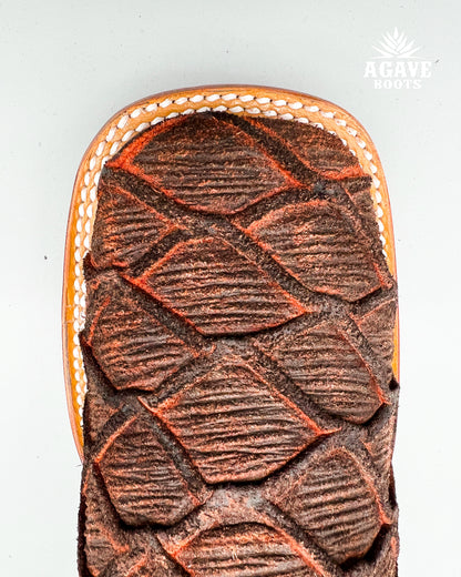 Cowboy Boot Cognac Fish Bass