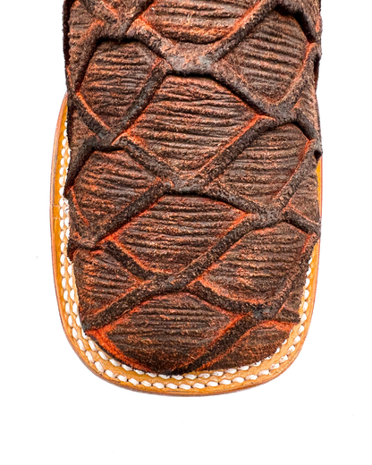 Cowboy Boot Cognac Fish Bass