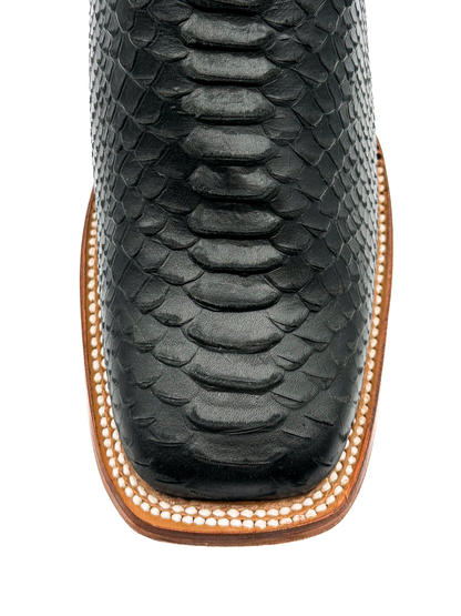 Cowboy Boot Black Phyton