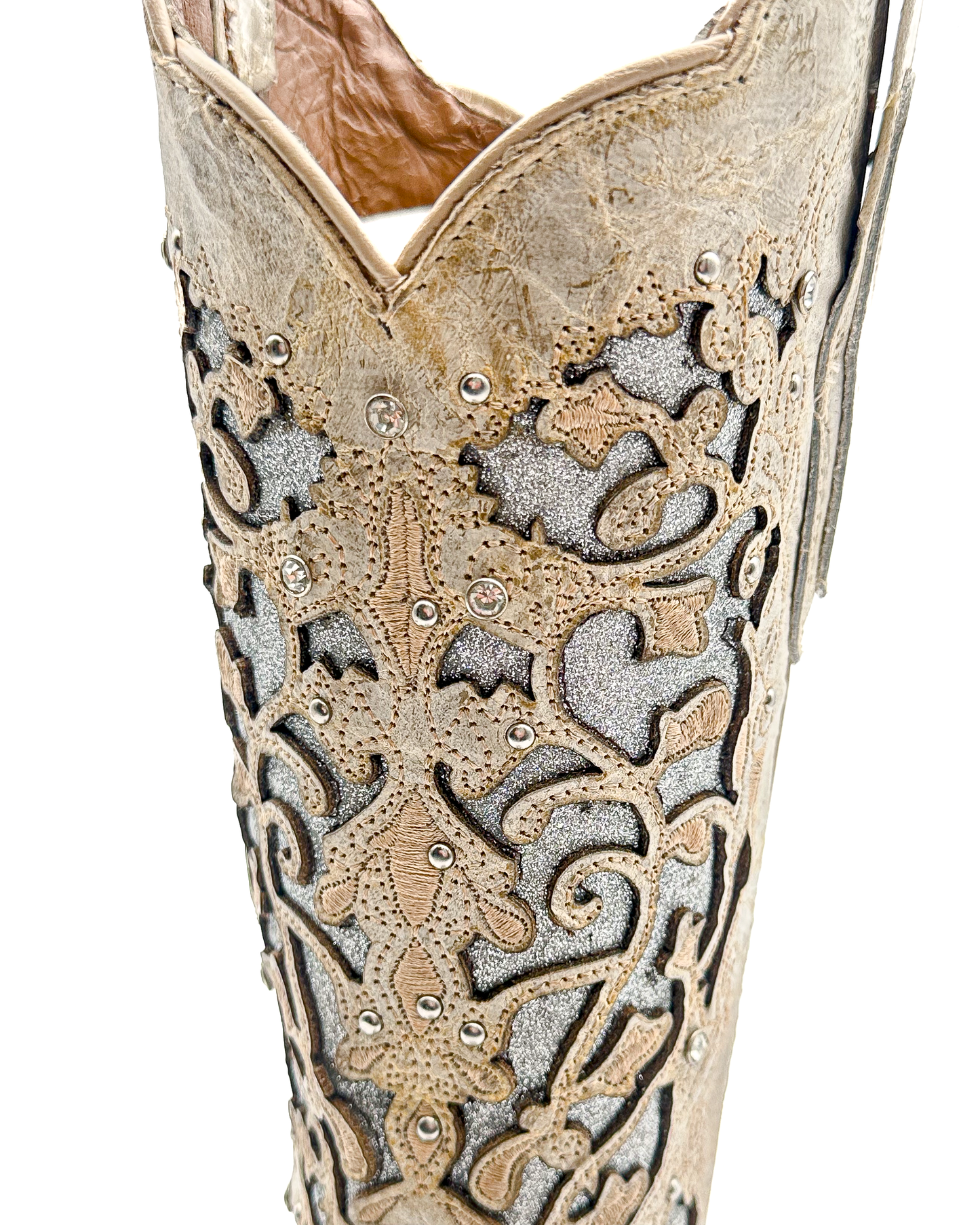 Cowboy Boot Clarissa Heiser White