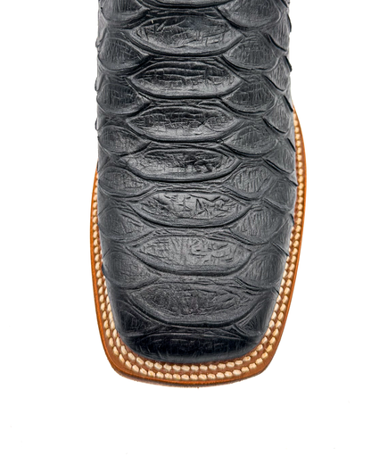 Cowboy Boot Black Phyton