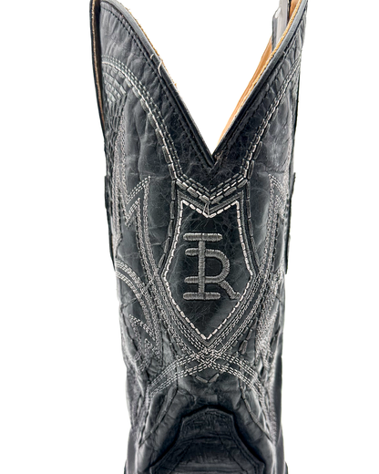Cowboy Boot Black Phyton