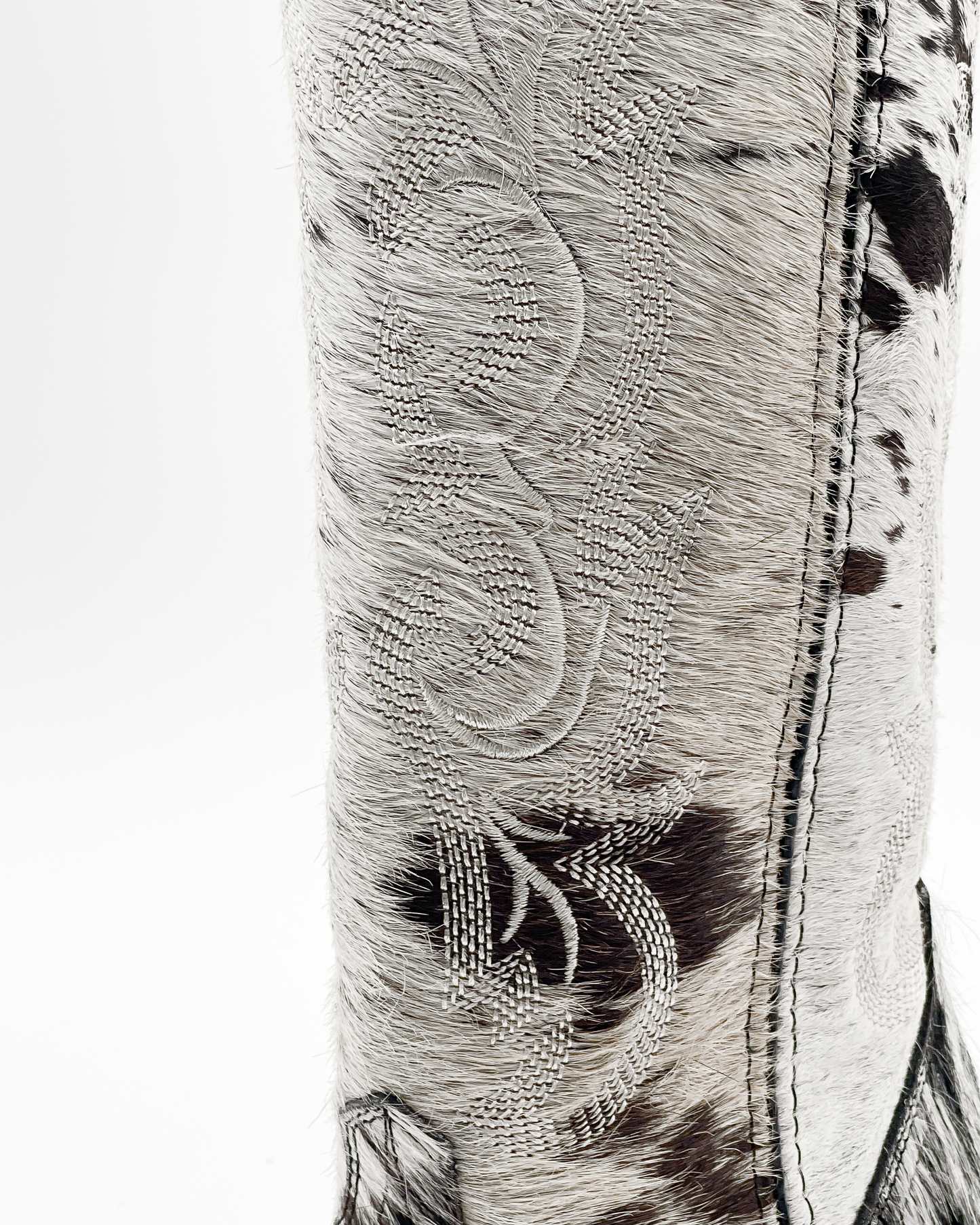 Cowboy Boot Junia Cowhide Tall Snip