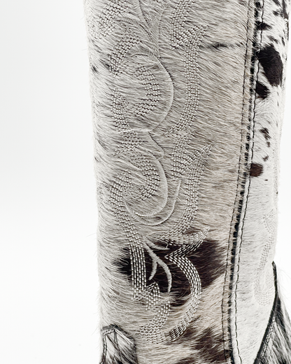 Cowboy Boot Junia Cowhide Tall Snip