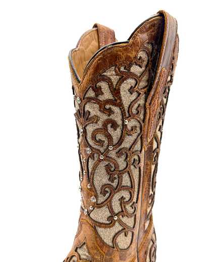 Cowboy Boot Kendra Gold