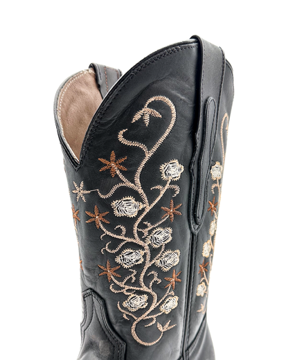 Cowboy Boot Jazmin Black