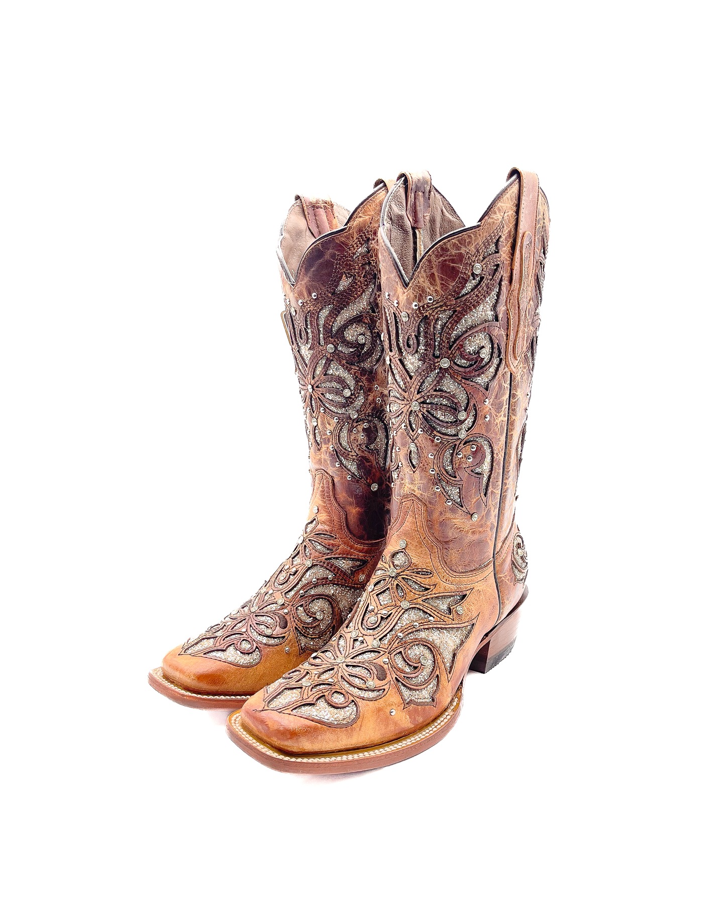 Cowboy Boot Miranda Gold Light Brown