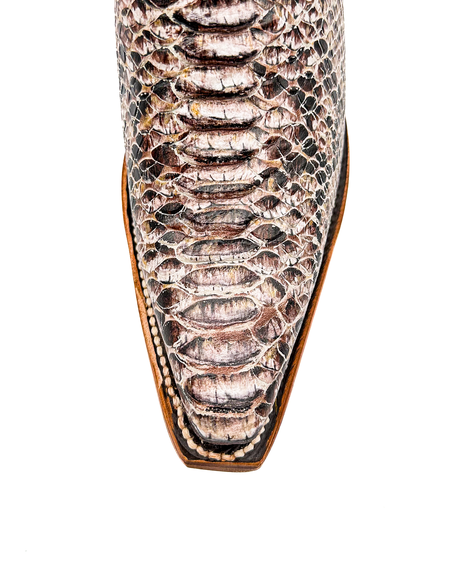 Cowboy Boot Jaylin Python Brown