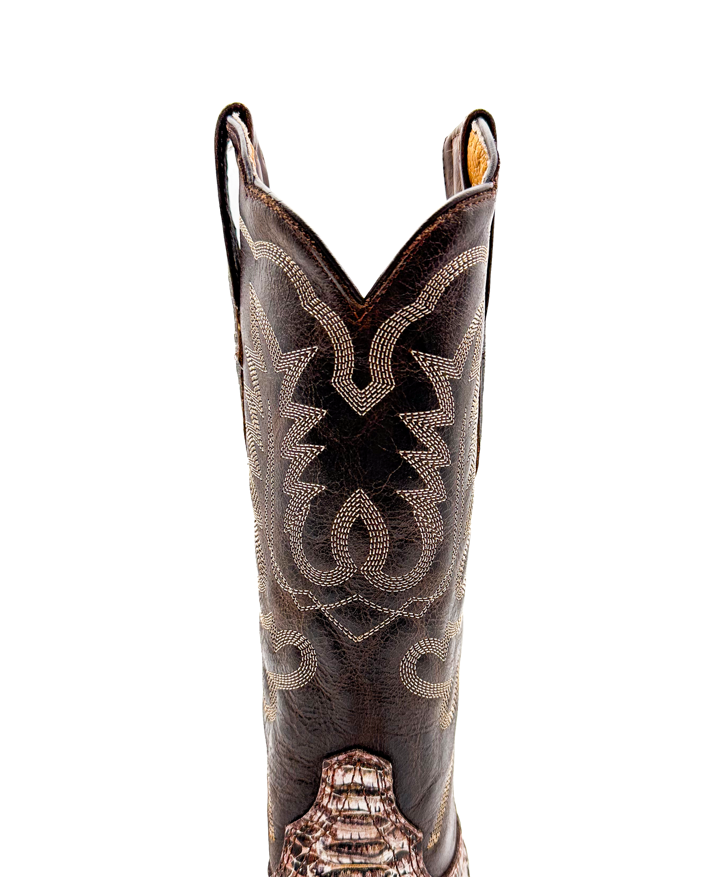 Cowboy Boot Jaylin Python Brown