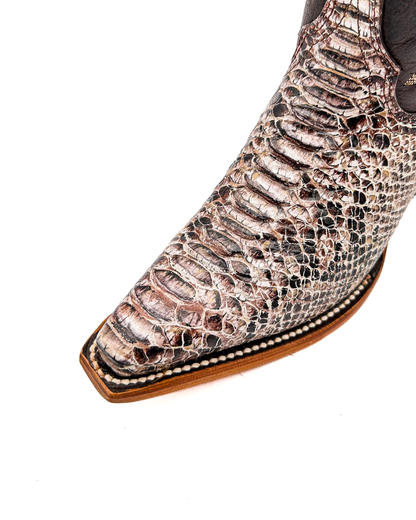 Cowboy Boot Jaylin Python Brown