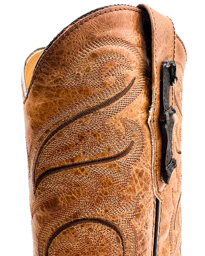 Cowboy Boot Brown Pirarucu Bass