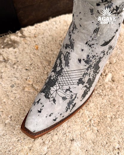 Cowboy Boot Tall Camo Cowhide