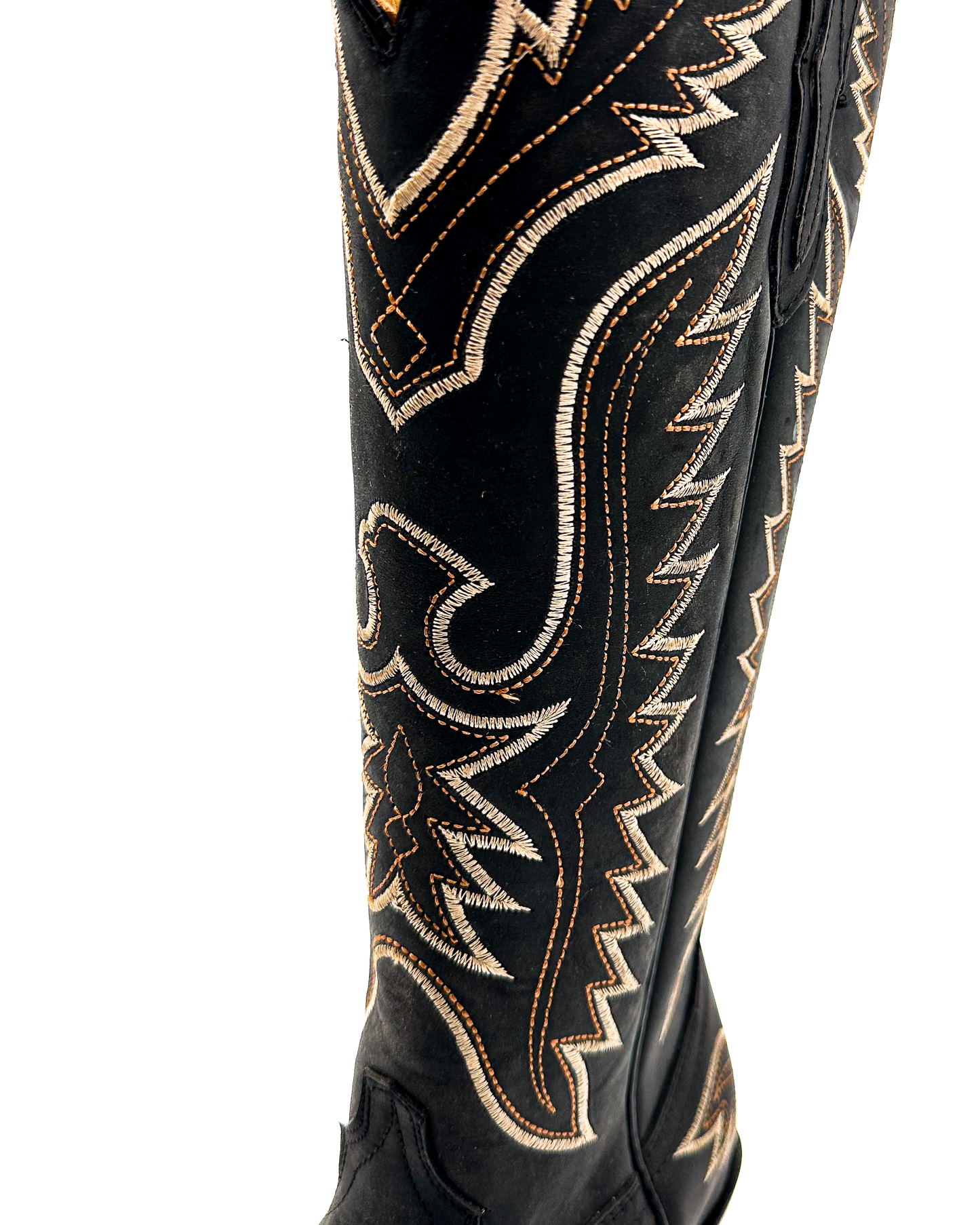 Cowboy Boot Tall Black