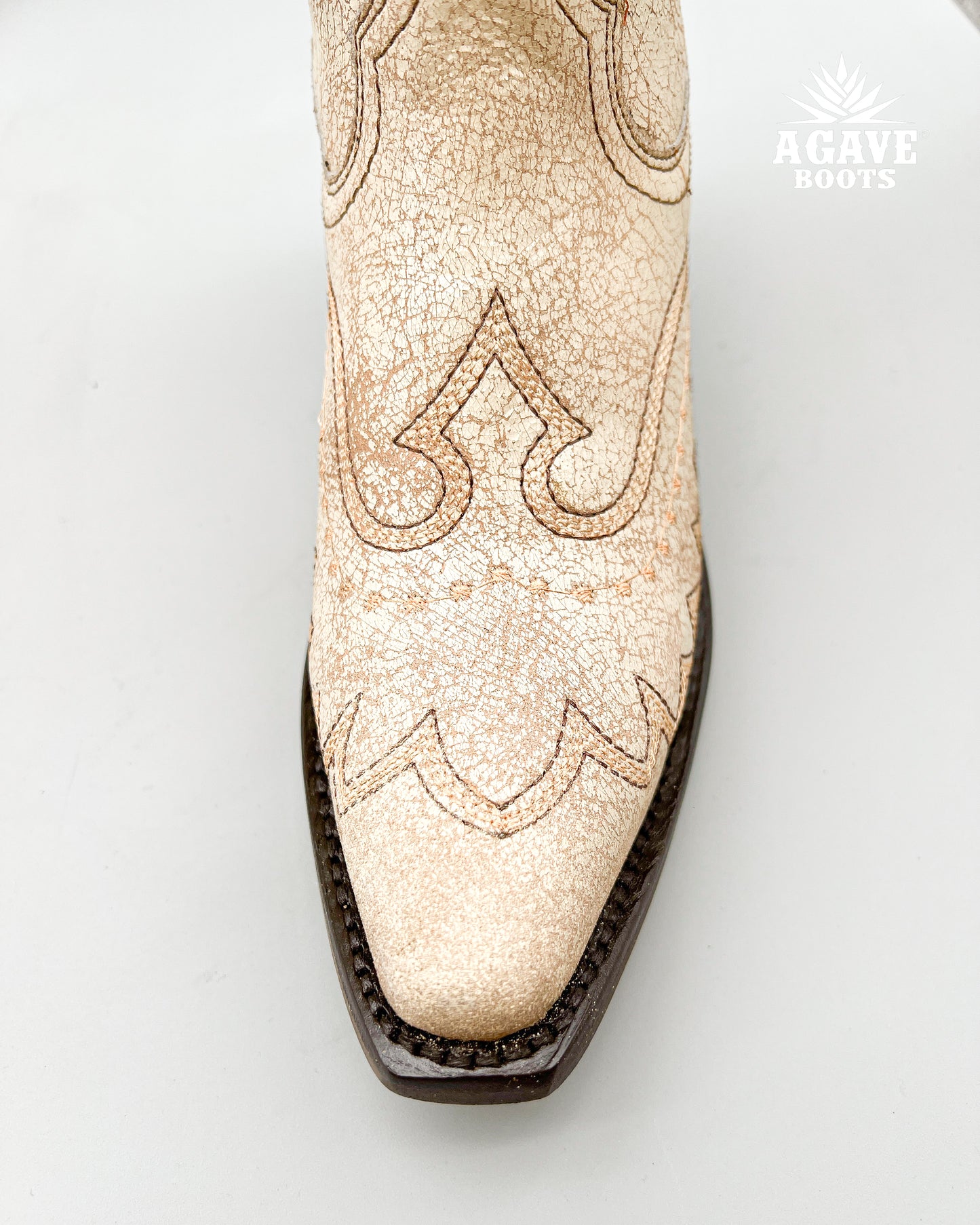 “RUSTIC WHITE” | WOMEN’S TALL COWBOY BOOTS