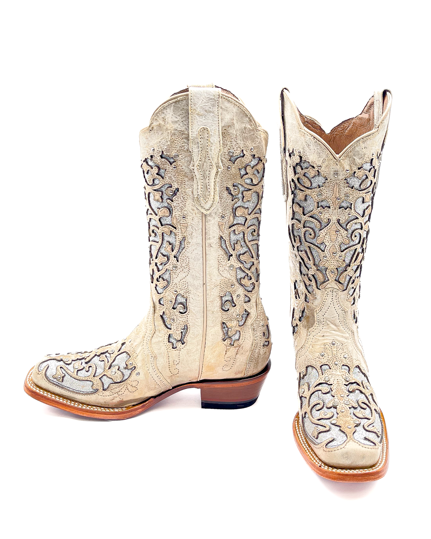 Cowboy Boot Clarissa Heiser White
