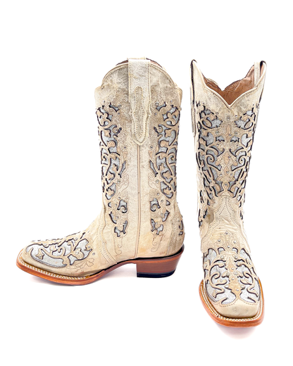 Cowboy Boot Clarissa Heiser White
