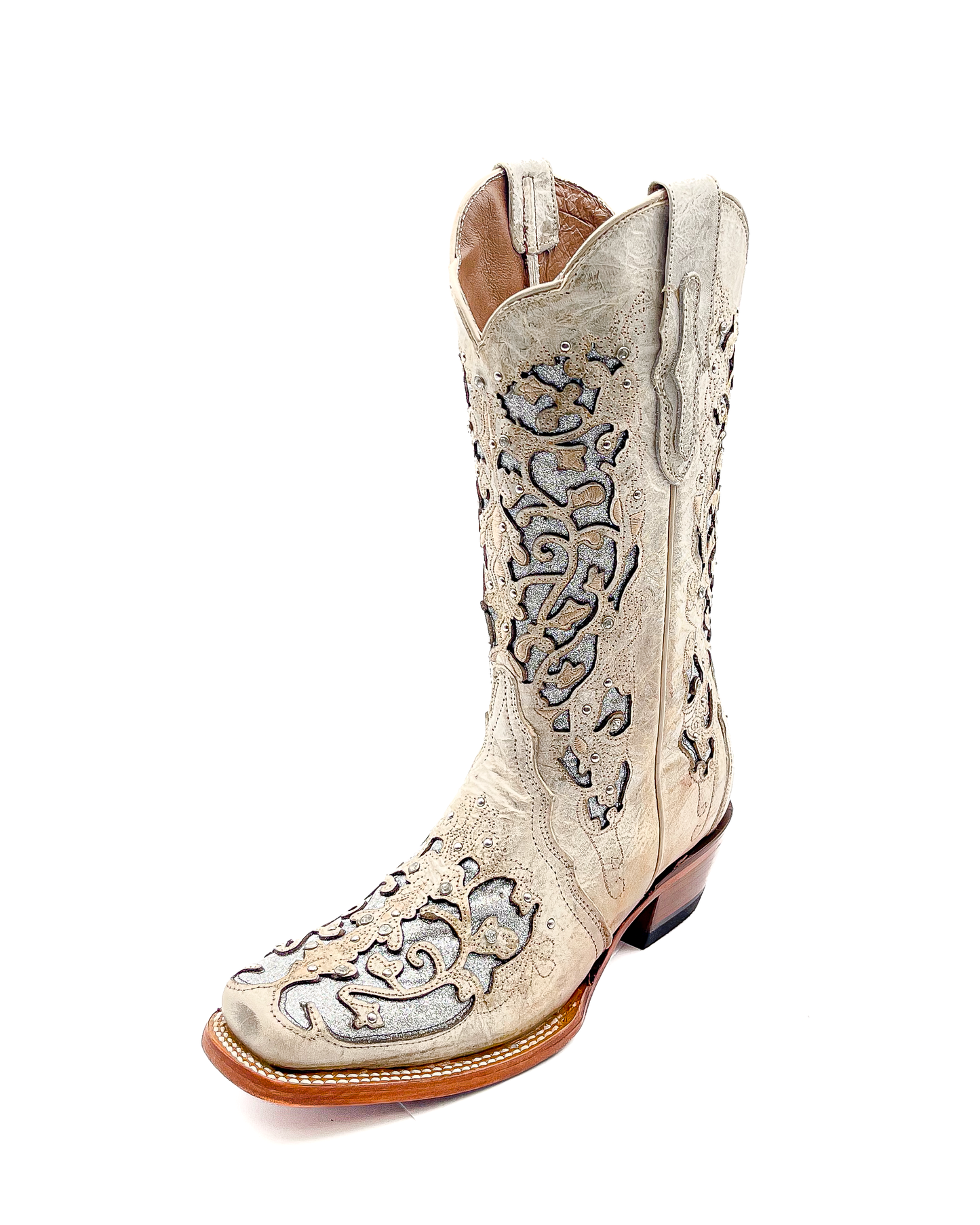 Cowboy Boot Clarissa Heiser White