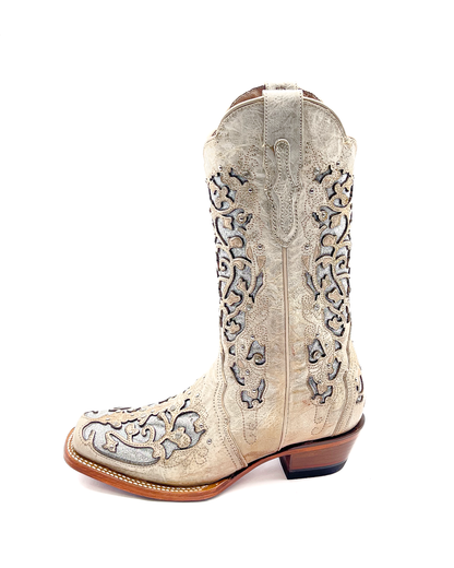 Cowboy Boot Clarissa Heiser White