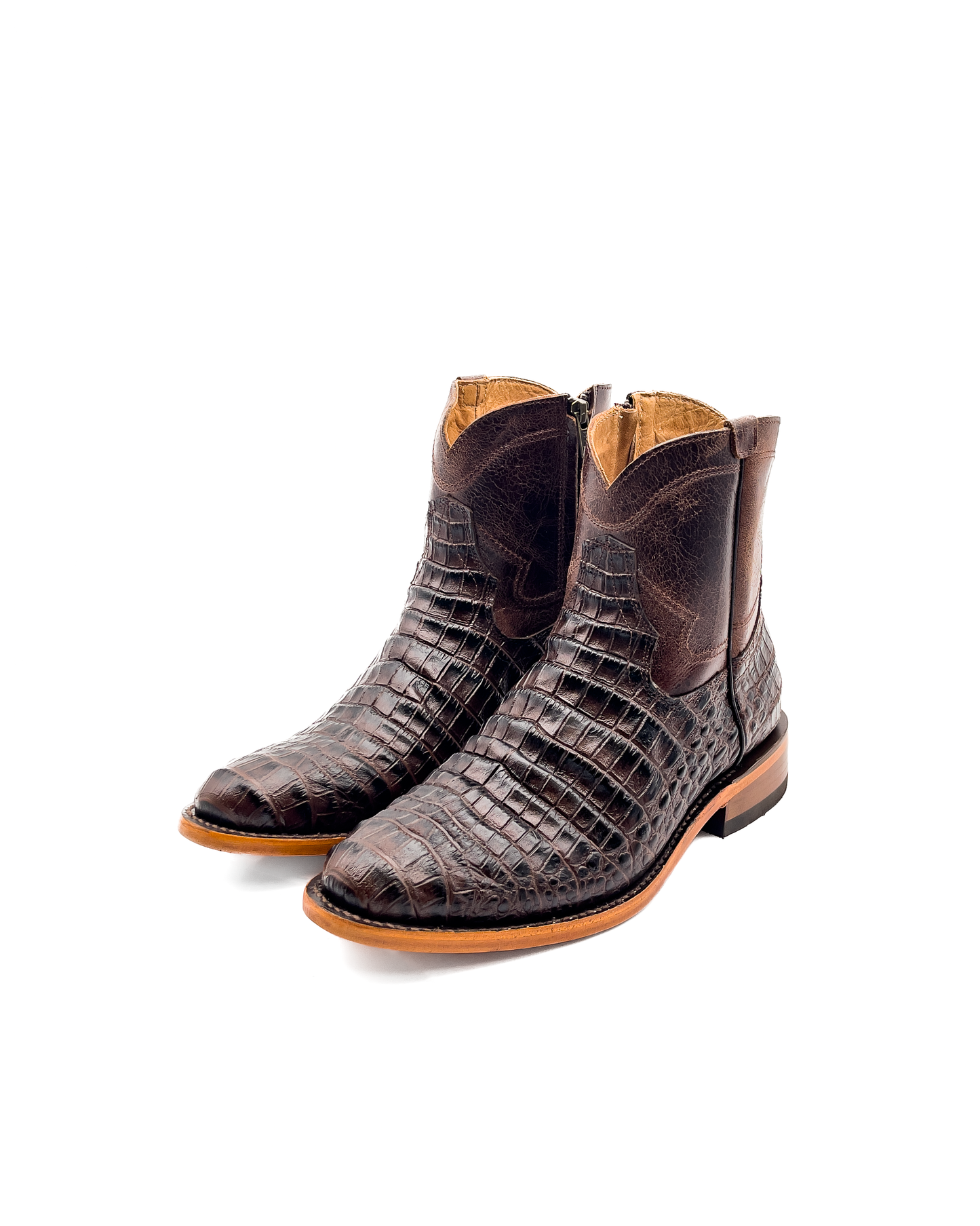 Men's Zip Cowboy Boot Caiman