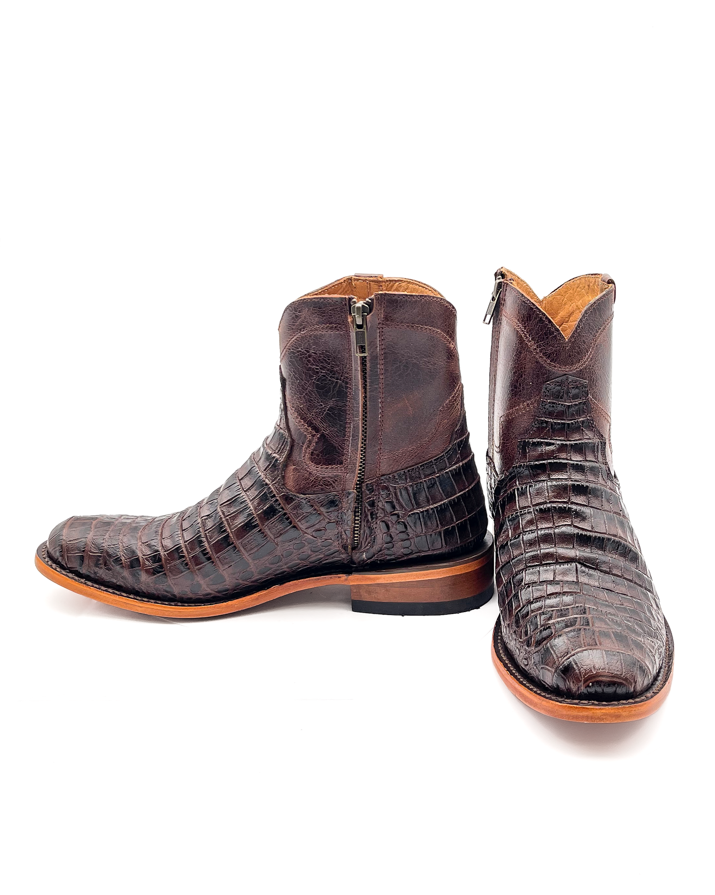 Men's Zip Cowboy Boot Caiman