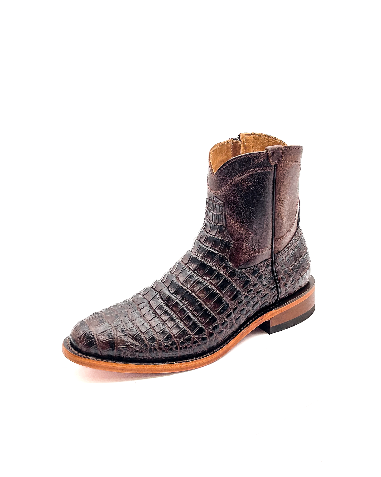 Men's Zip Cowboy Boot Caiman