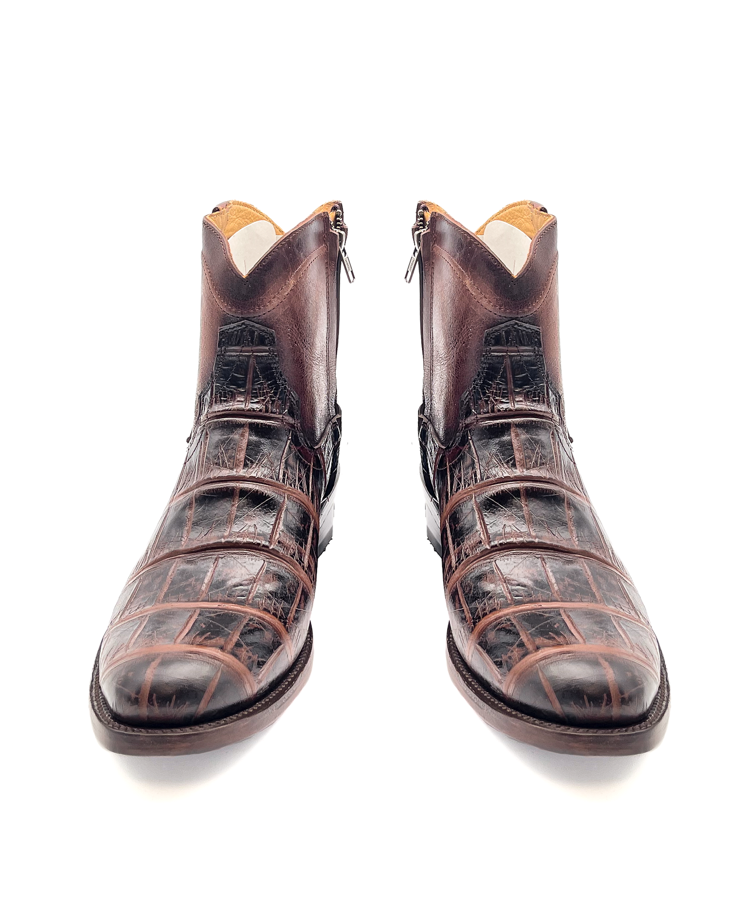 Men's Zip Cowboy Boot Caiman