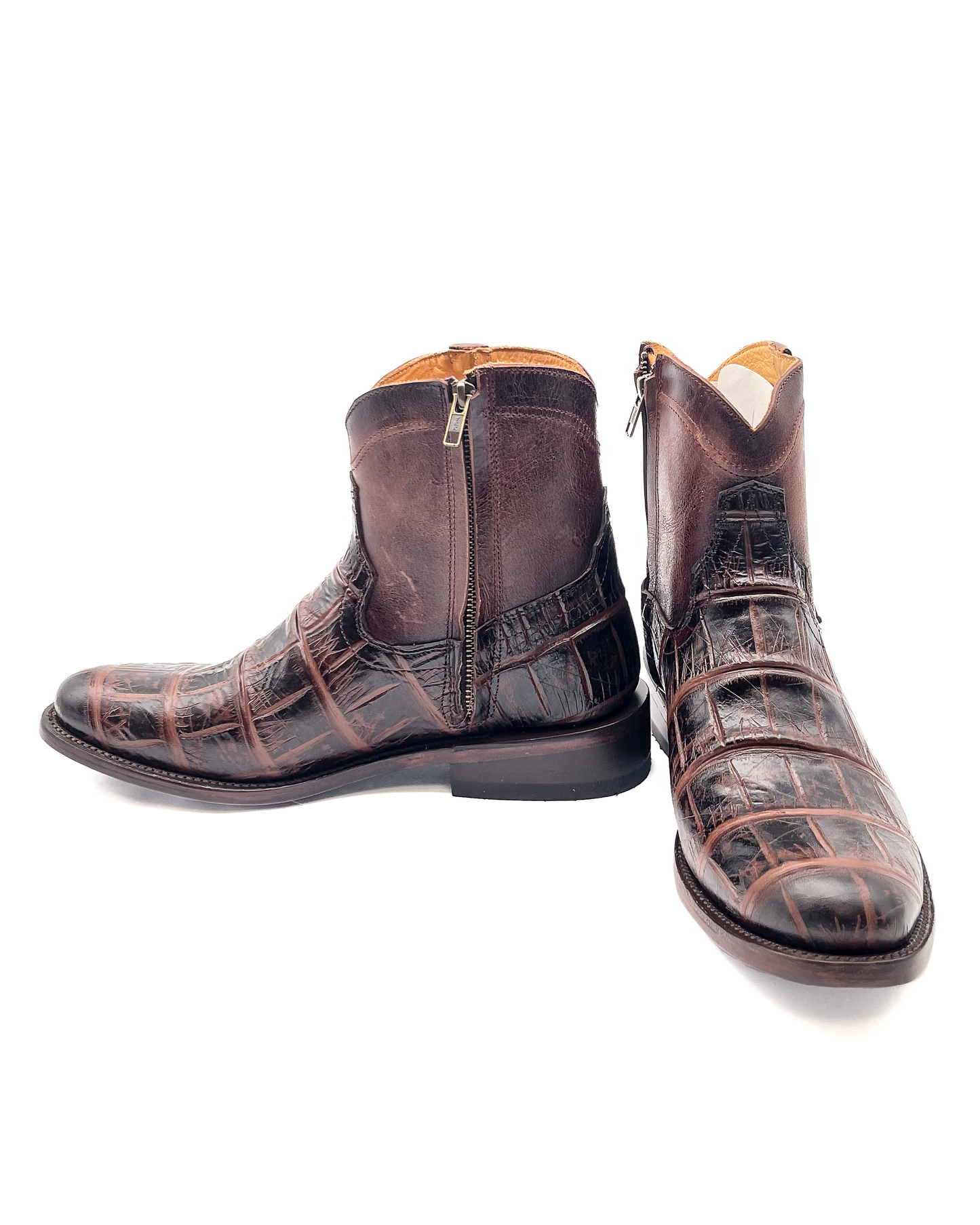 Men's Zip Cowboy Boot Caiman