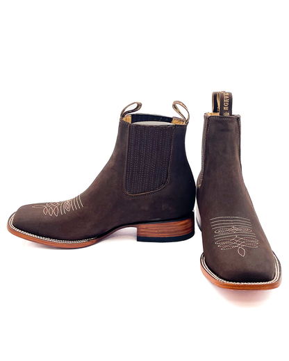 Ankle Boot Nubuck Brown