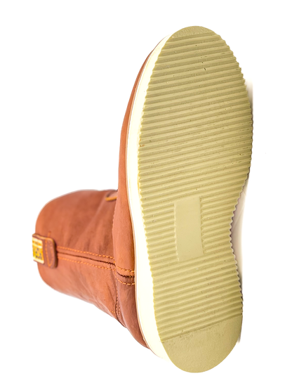 Roofing Work Boots Full Grain Leather Wedge Sole Soft Toe