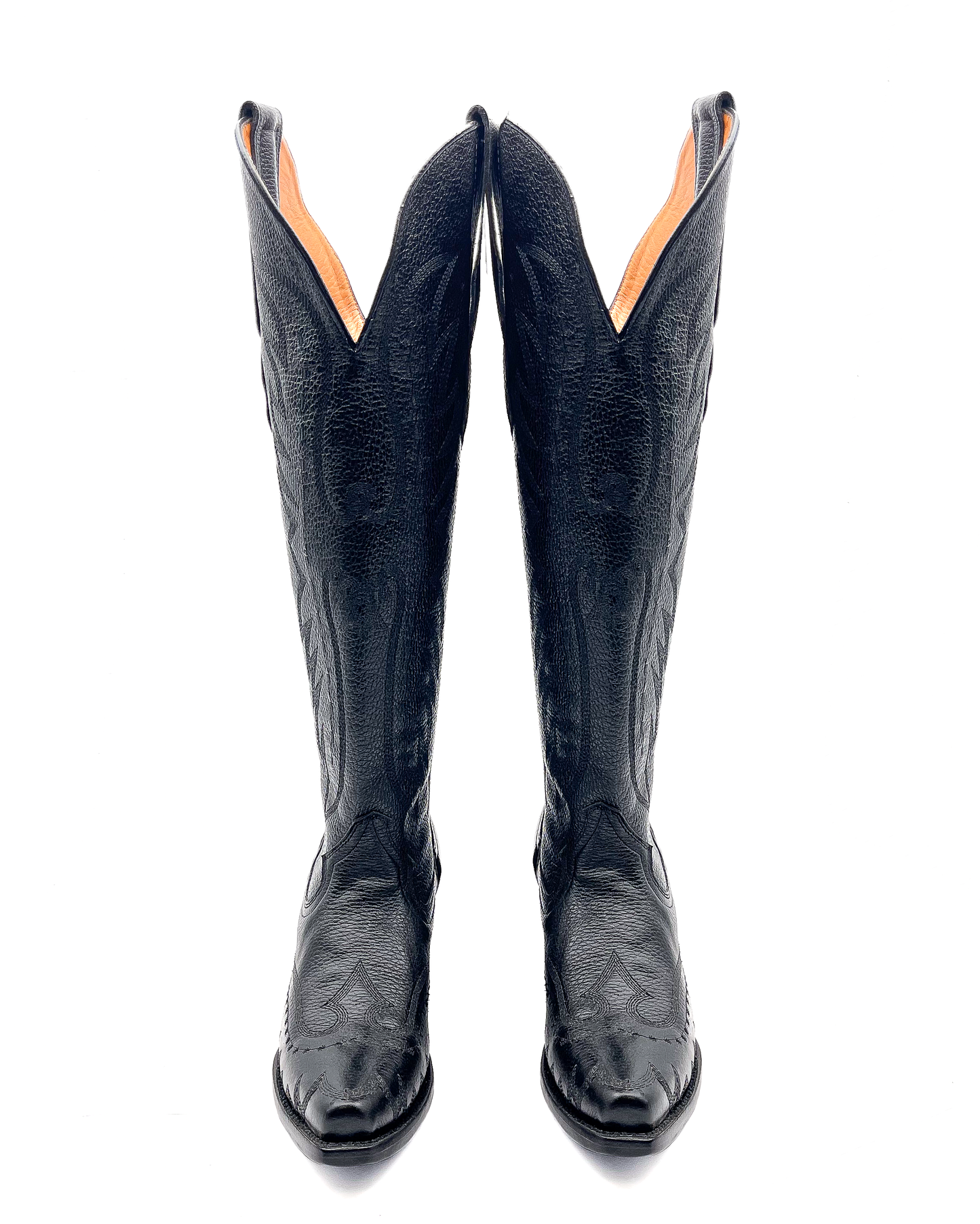 Cowboy Boot Tall Blackout