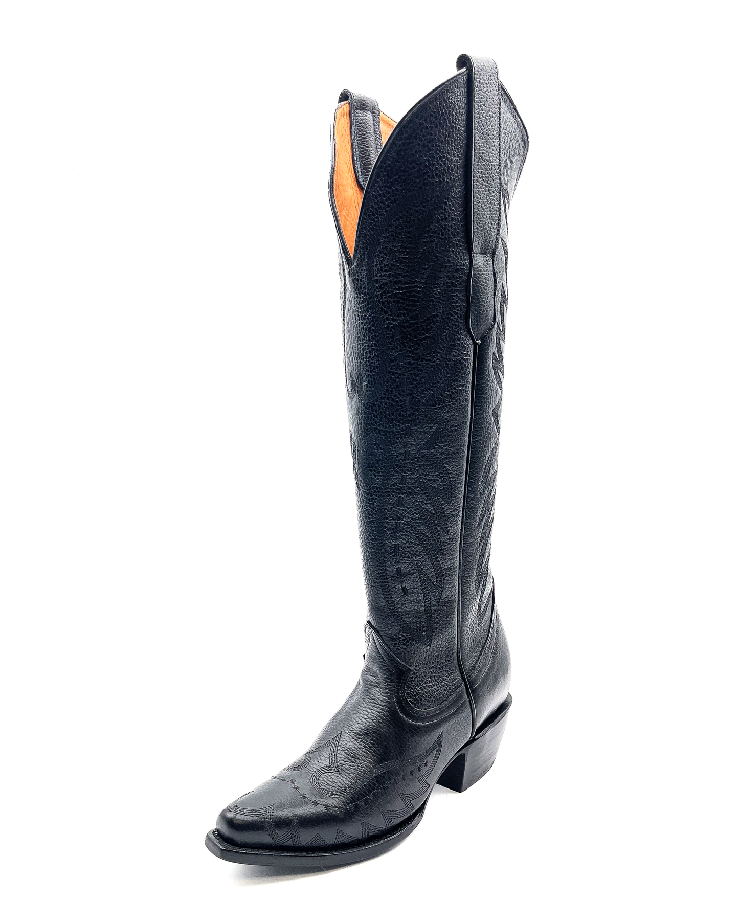 Cowboy Boot Tall Blackout