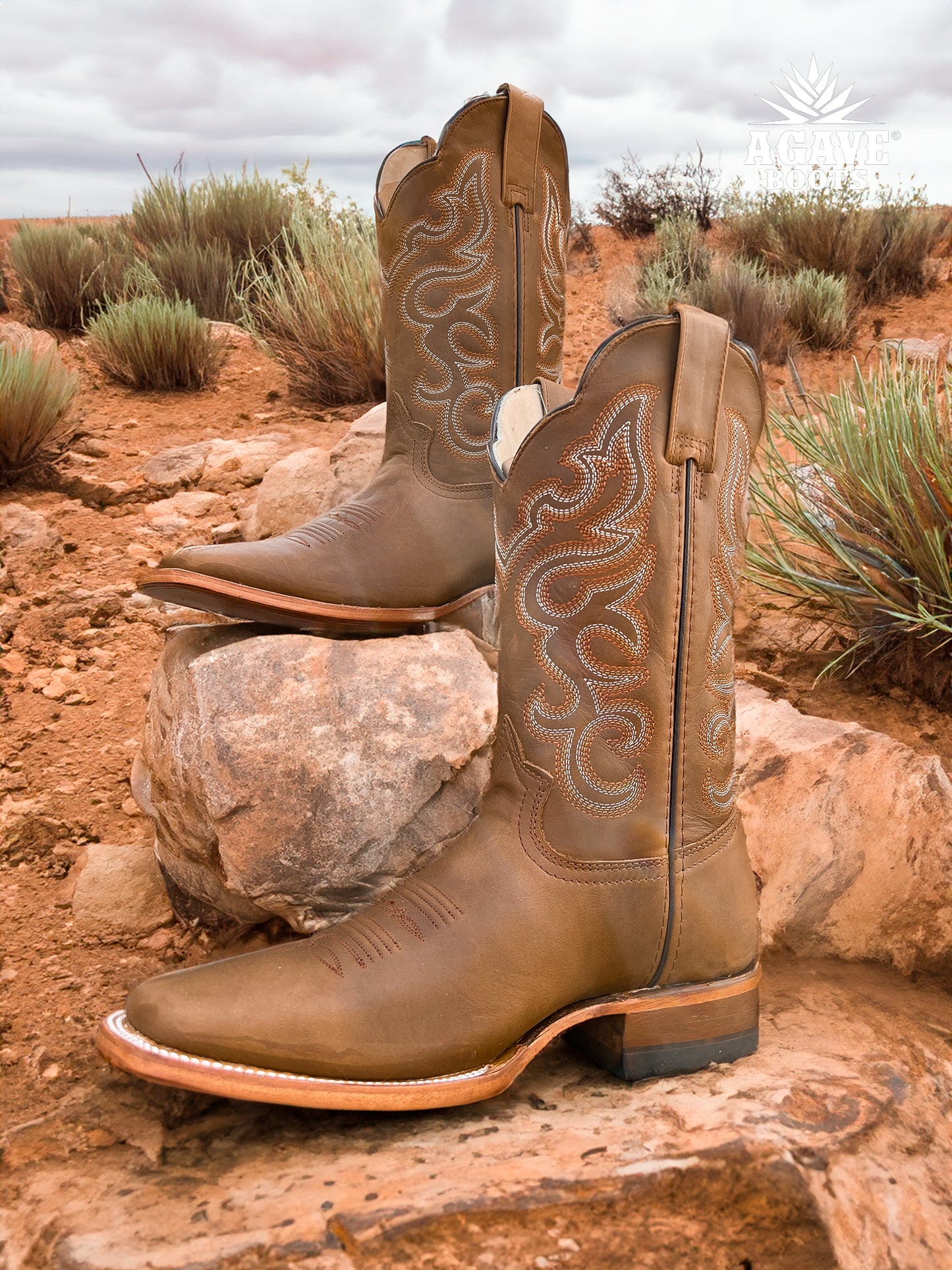 THANG | MEN SQUARE TOE WESTERN COWBOY BOOTS