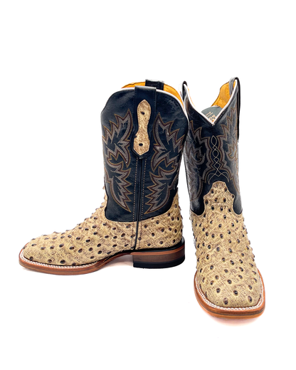 Cowboy Boot Ostrich Desert