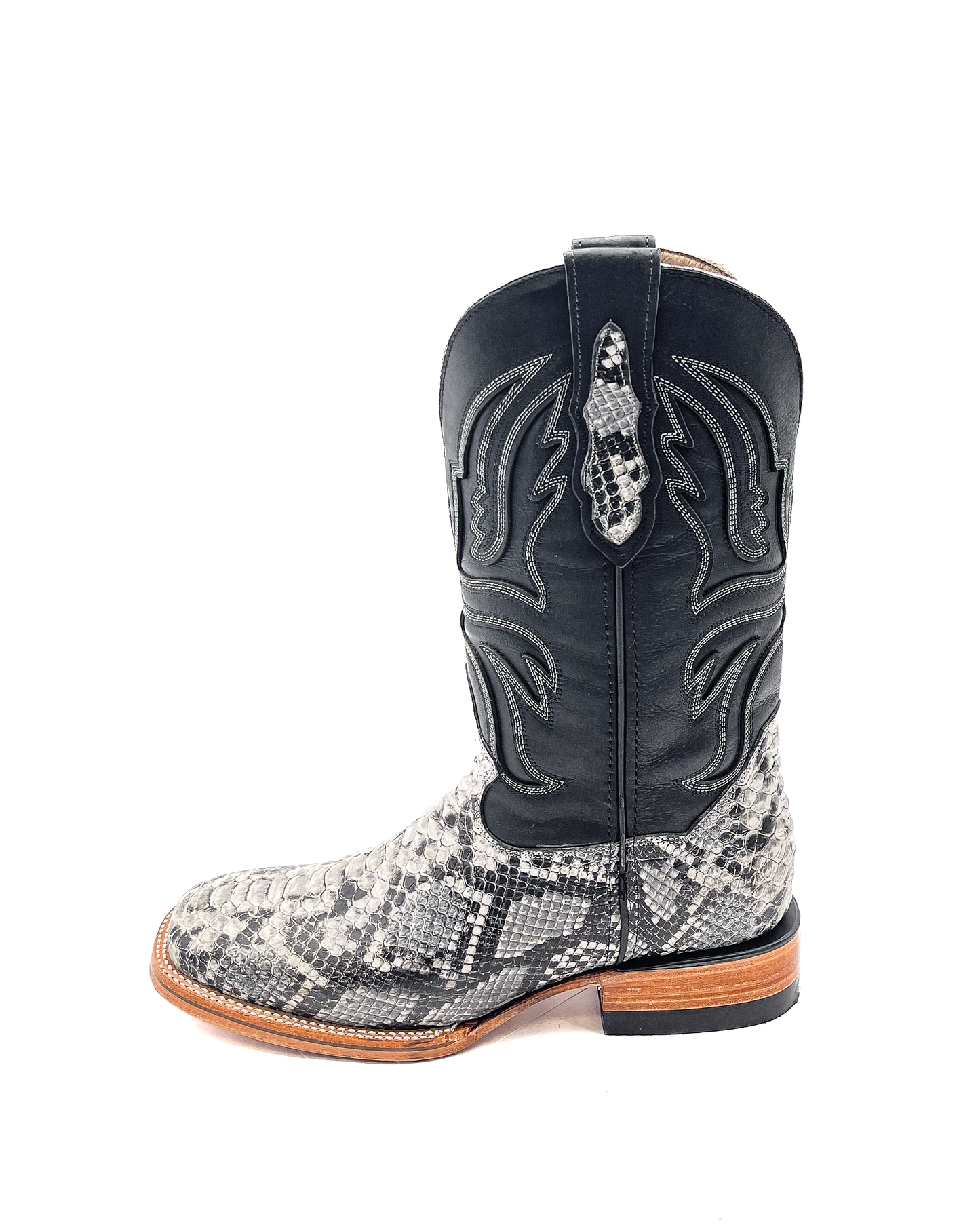 Cowboy Boot Natural Python
