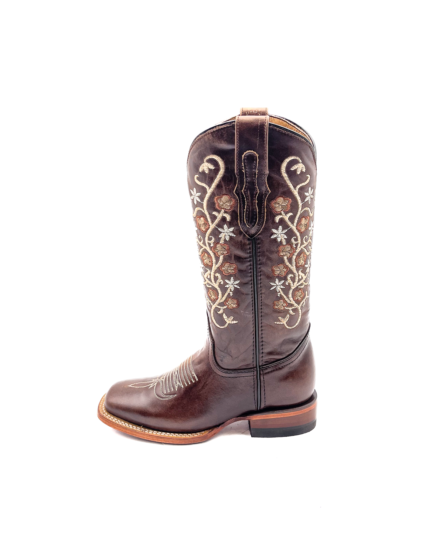 Cowboy Boot Jazmin Floral Brown