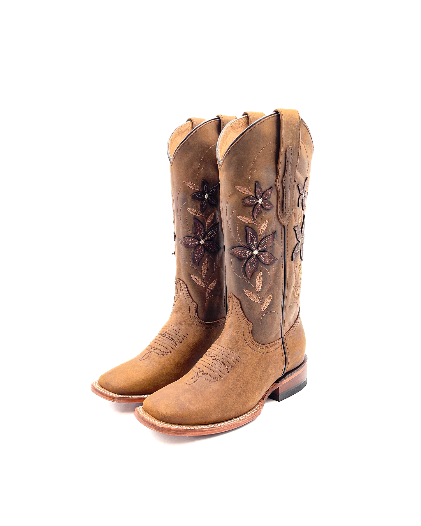 Women's Cowboy Carolina Floral Boot