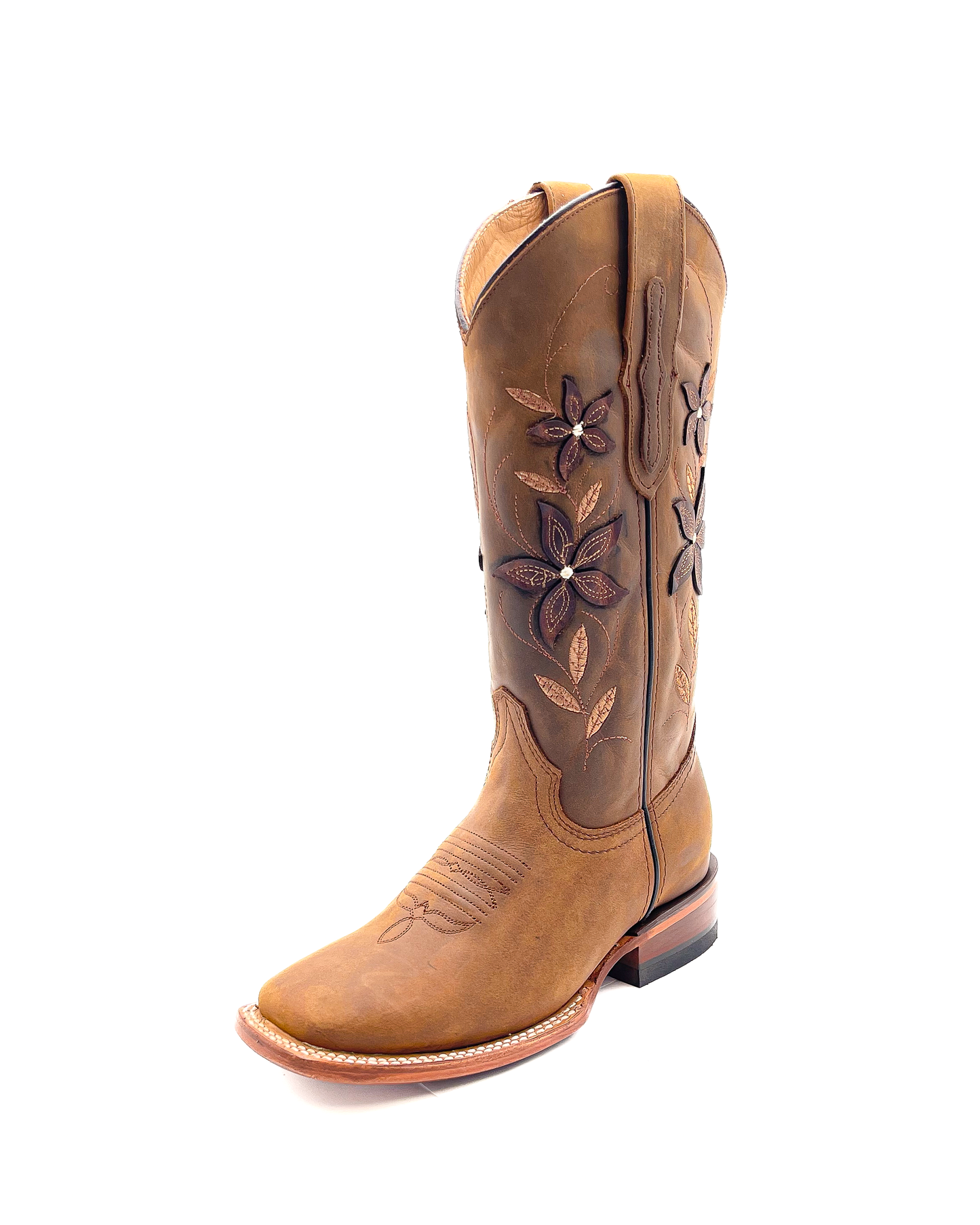 Women's Cowboy Carolina Floral Boot
