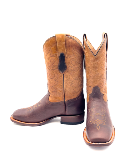 Cowboy Boot Morroco Brown